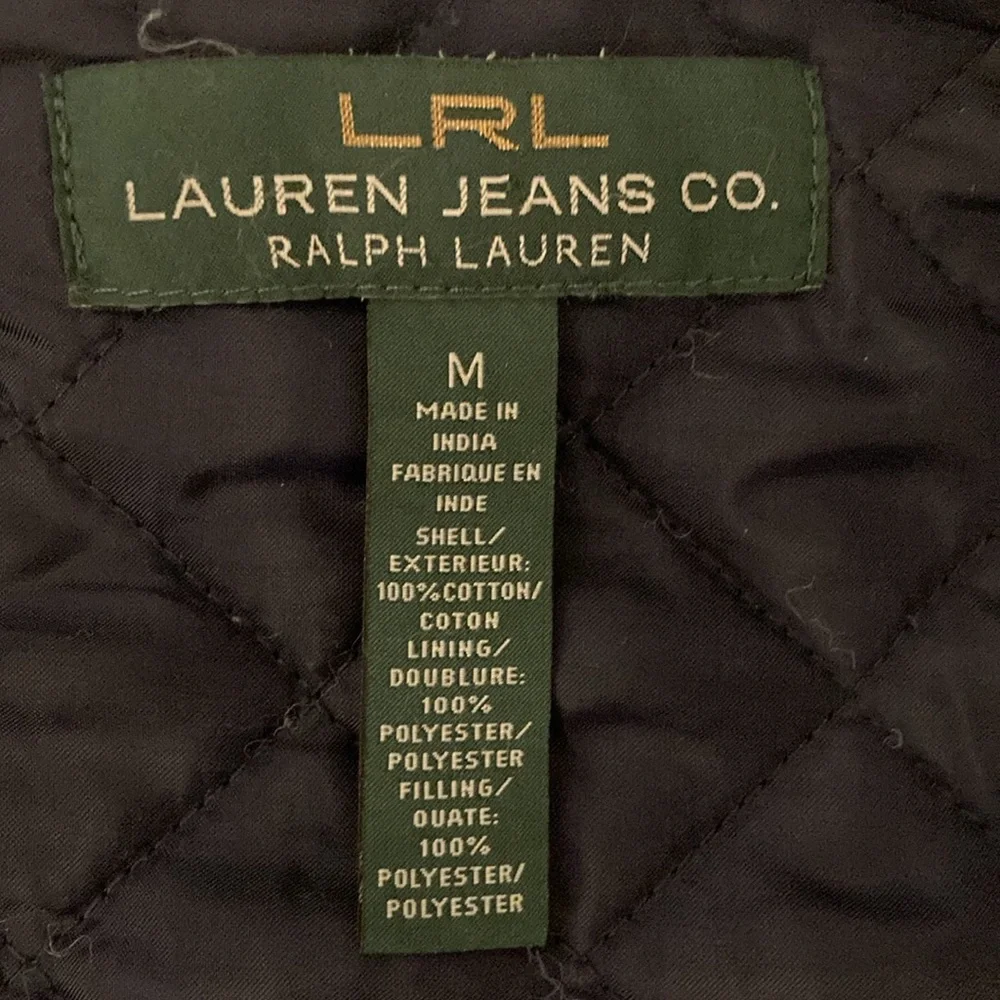 Ralph Lauren Jeans Dark Wash Quilted Denim Jacket - Picture 5 of 9